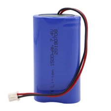 2S1P 7.4V 18650 Li-ion Battery 1200-3200MAH Built in BMS Protection XH 2.54 Plug