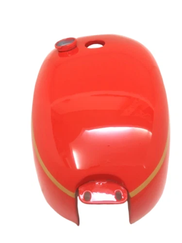 VINCENT HRD PINTADO DE ROJO TANQUE DE GASOLINA/APTO PARA Foto 3 de 4