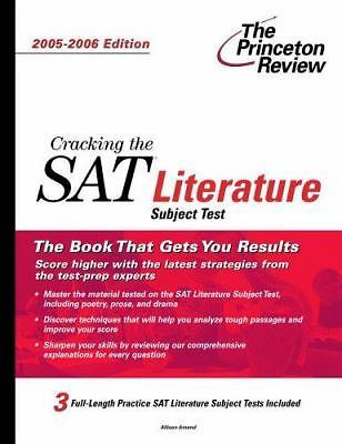 College Test Prep Ser.: Cracking the SAT Literature Subject Test, 2005 ...
