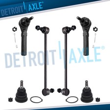 Front Ball Joints Tie Rods Sway Bars for Chrysler Town & Country Ram C/V Routan