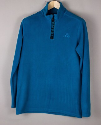 Vintage KAPPA Men's Casual Zip Fleece Pullover Size M