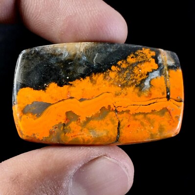 Stunning Natural Bumblebee Jasper Cabochon Add Some Color to Your Collection