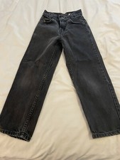 Levi  s 31450-4159 Orange Tab Black Jeans Size 7 Slim