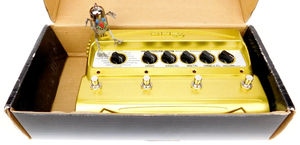 Line 6 DM4 Distortion Modeler Guitar Effect Pedal + Top Zustand + OVP + Garantie - Bild 3 von 4