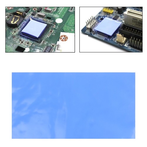 200*400*1mm Thermal Conductive Pad GPU CPU LED Heatsink Cooling Silicone Sheet - Afbeelding 3 van 7