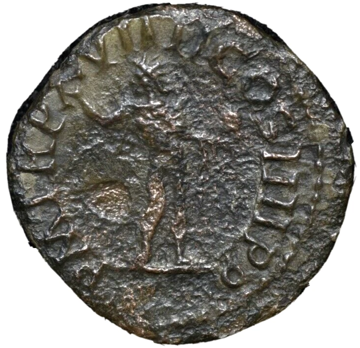 VERY VERY RARE ANTONINUS PIUS with The god sun (anicus) COIN - ONLY ONE EXISTING - Image 2 of 2