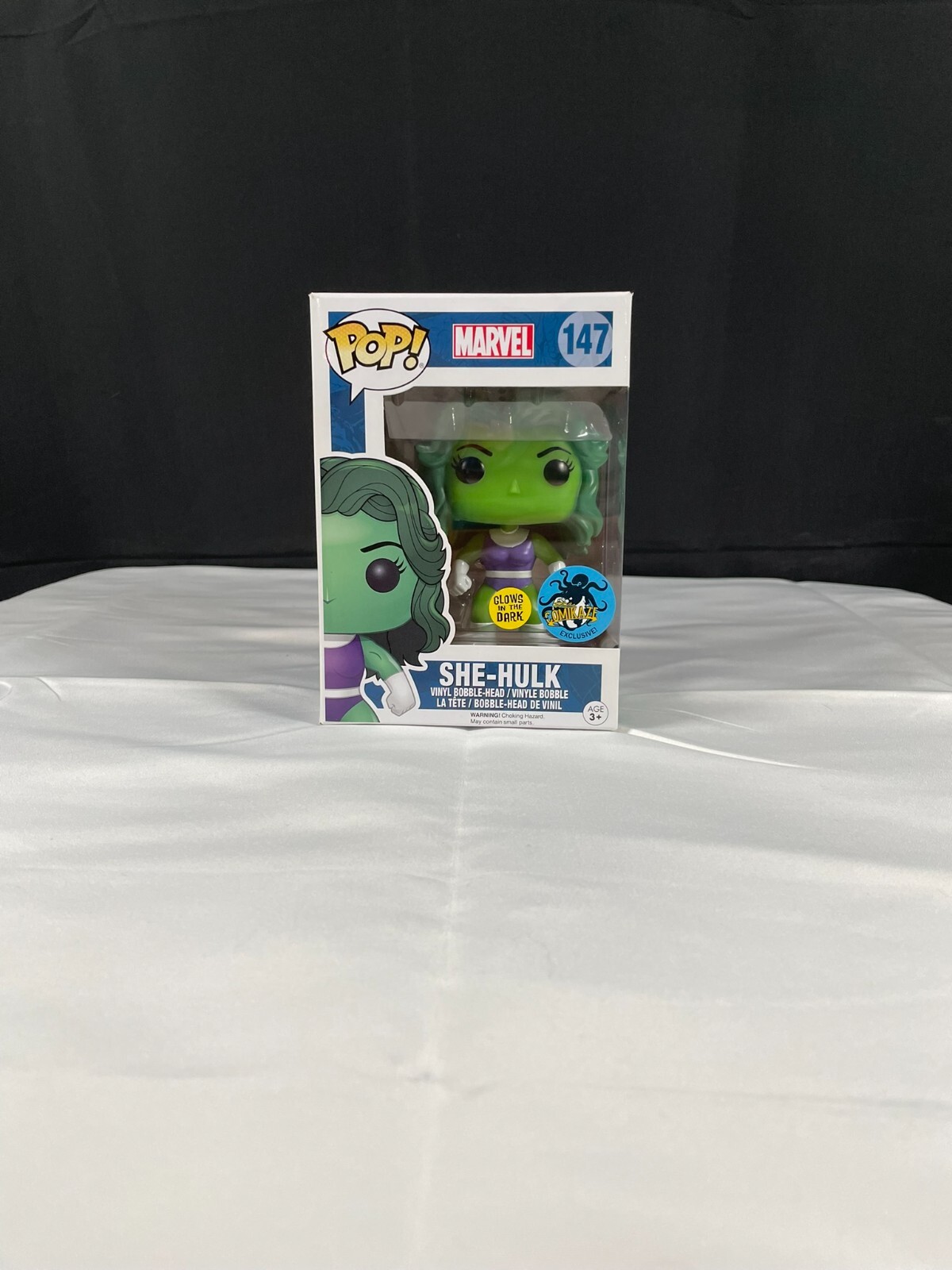 Funko Pop! Vinyl: Marvel - She-Hulk - (Glow) - Comikaze Exclusive #147