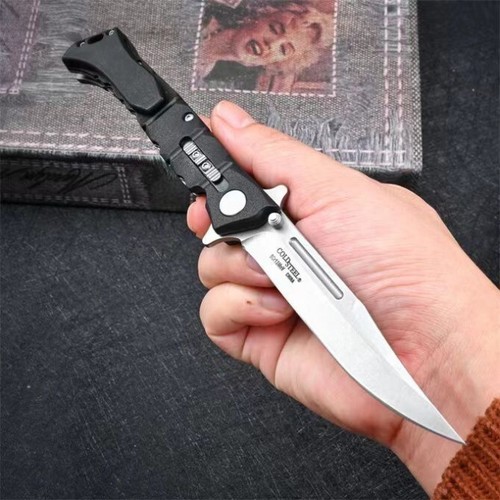 Neu 20NQL Glasfasergriff 8Cr13MoV Klinge taktisches Taschenklappmesser - Bild 3 von 7