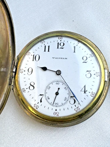 Antique Gold Filled Waltham Model 1894 Pocket Watch 4015297