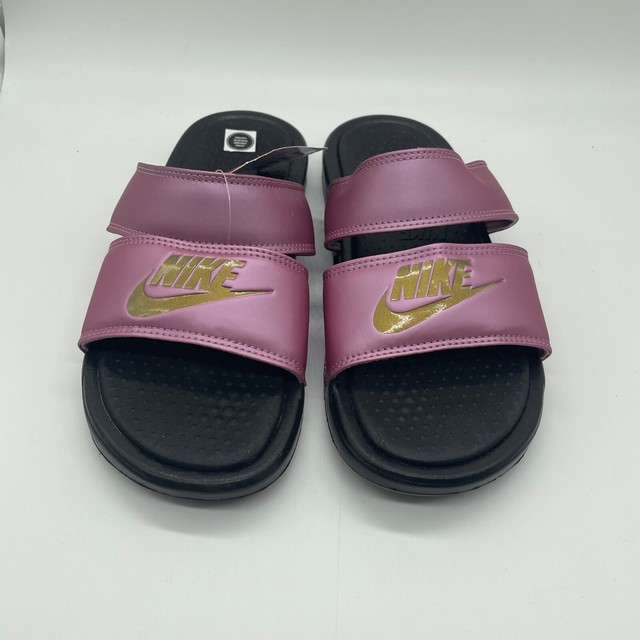 nike benassi violet