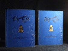 Olympia 1936 Berlin & Garmisch KOMPLETT 2 Bände Cigaretten Bilderdienst Original