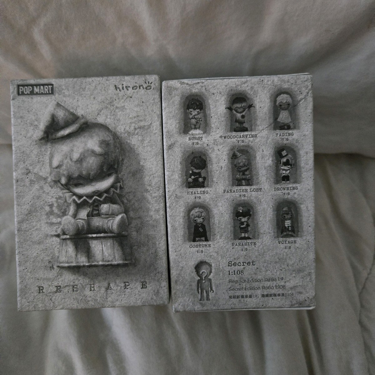 POPMART Hirono Reshape “Drowning” Vinyl Figure With Card Confirmed