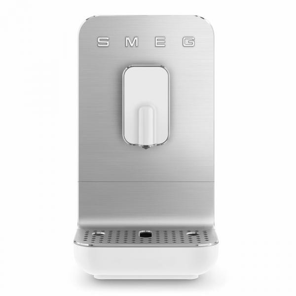Smeg Macchina da Caffè Automatica lancia vapore Collezione Aesthetic – Bianco –