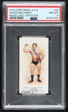 1913 Cope's Cigarettes Music Hall Artistes George Hackenschmidt #46 PSA 8 11bd
