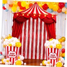 104 Pcs Carnival Party Decoration Set Circus Tent Backdrop