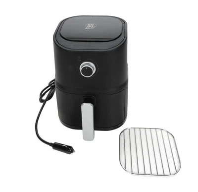 ALL RIDE Airfryer 3 Liter Heißluftfritteuse Reise Fritteuse Wohnmobil LKW 24V 250W