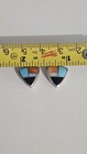 VINTAGE Native American Gemstone Inlay EARRINGS In ZUNI Style ABSOLUTELY... — photo 6