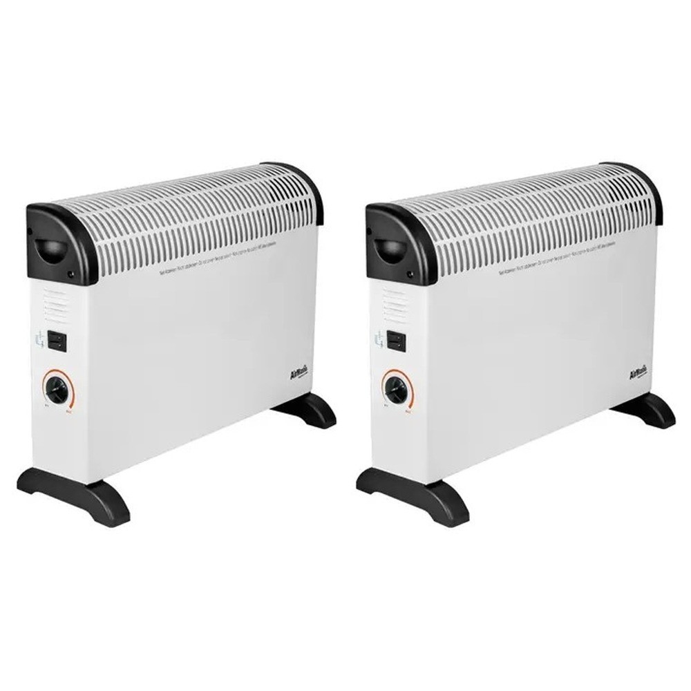 2 x CED HC2D Airmaster Portable Convector Heaters - 2kW