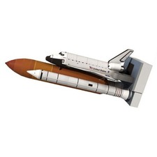 1/150 Shuttle Atlantis Paper Model Handmade Space Rocket Craft Scene Unassembled