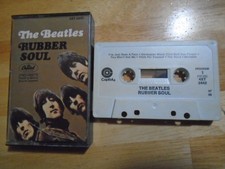 RARE OOP Beatles CASSETTE TAPE Rubber Soul 1971 John Lennon 97 99 re NO UPC 