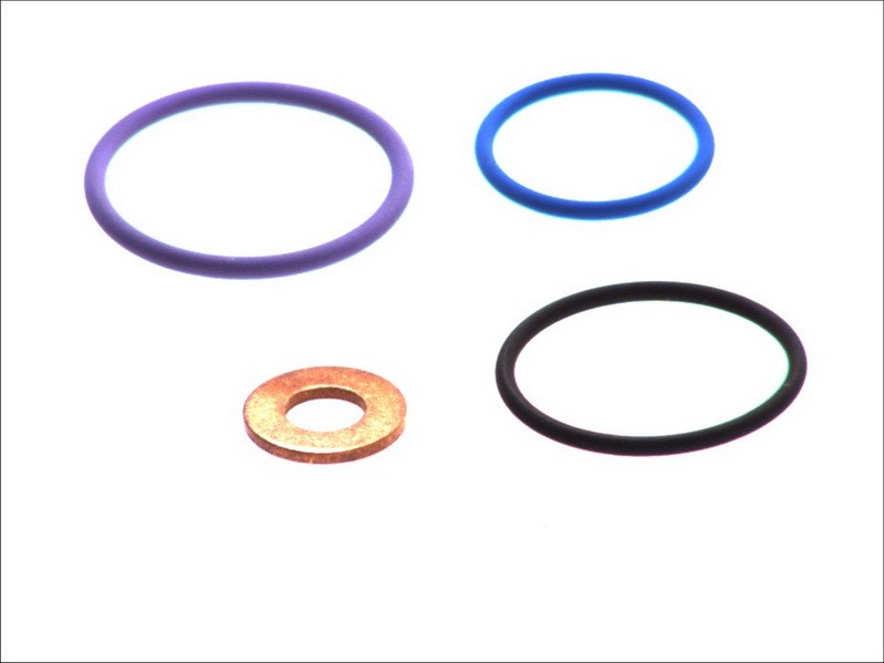 Fits ELRING EL136880 Seal Kit, injector nozzle EL136880 Ring set - o-ring (with