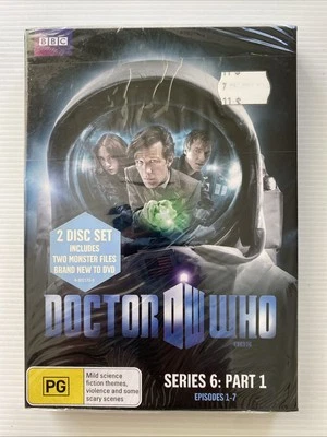 DVD - DOCTOR WHO Series 6 Part 1 (1996) R4 - Matt Smith - BRAND NEW & SEALED - Image 1 of 2