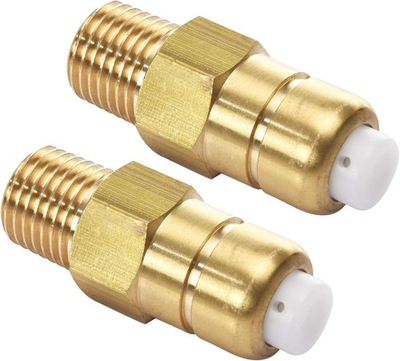 #ad Safety Thermal Release Valves for Pressure Washers 2 Pack Brass 1 4 Inch NPT $24.29