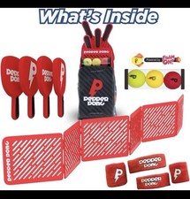 Pepper Pong Full Set Shark Tank 4 Paddles Net Net Sweat Kit Ping Pong Pickleball