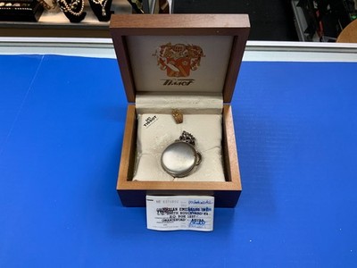 Tissot Savonnette Pocket Watch Stainless Steel NOT TESTED