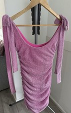 Designer Francesca Couture Mini Dress Small BNWT Pink