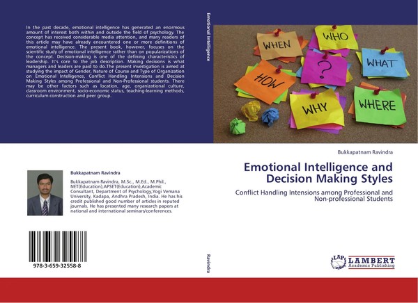Bukkapatnam Ravindra | Emotional Intelligence And Decision Making Styles | Buch-image