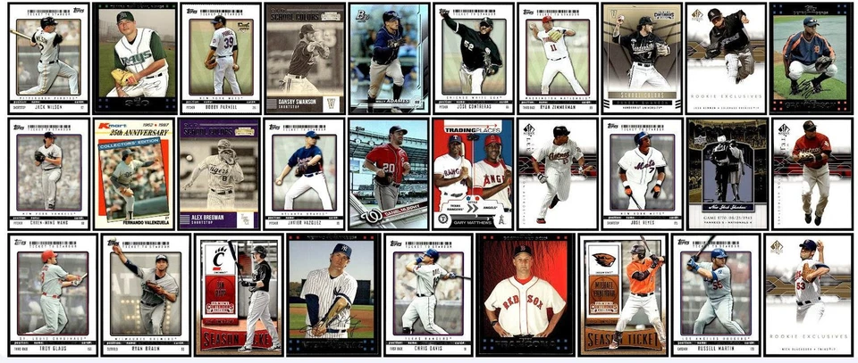 Lote misto de 103 cartões esportivos de beisebol 1987-2020 Los Angeles Dodgers - Imagem 3 de 3