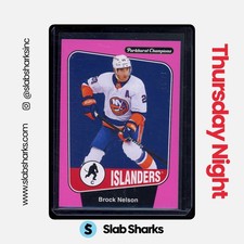 2024 UPPER DECK PARKHURST CHAMPIONS #109 BROCK NELSON SHELL PINK BORDER /99