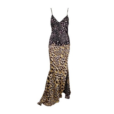 Roberto Cavalli - Animal Print Long Dress - 2000s Female