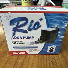 Rio 400 UL Submersible Aquarium Water Pump Powerhead Fountain Hydroponic 144GPH