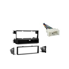 Fits Kia Optima 2006.5-2008 Metra Single DIN Dash Kit with Harmony Radio Harness