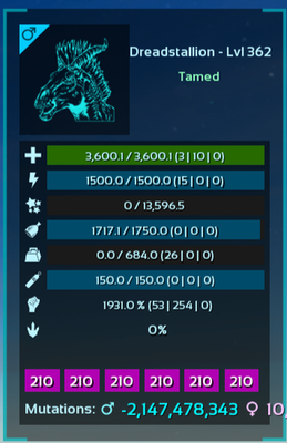 🔥ARK Survival Ascended PvE Top Dreadstallion 1931m PC/XBOX/PS5