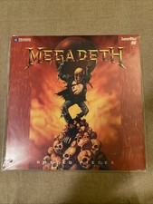 Megadeth Rusted Pieces Laserdisc LD NTSC Excellent Condition Tested Rare