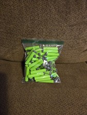 Lot of 60 Green Nerf Dart Bullets