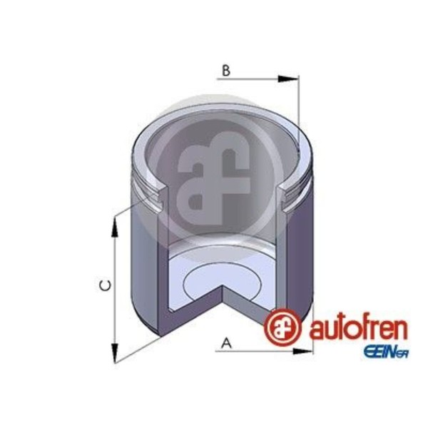 Autofren 48Mm Kolben Bremssattel Vorne Passend FüR Nissan Interstar NV400 Opel M-image