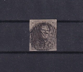[LM78180] Belgium N°1 Royalty USED P24 Bruxelles COB € 100 00 2ND