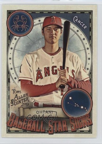 2019 Topps Allen & Ginter Baseball Star Signs Shohei Ohtani #BSS-16 c5w