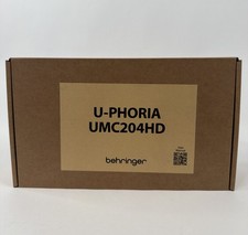 Behringer UMC204HD U-phoria USB Audio Interface Brand New 