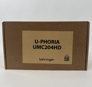 Behringer UMC204HD U-phorie USB Interface audio (marque nouvelle)