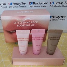 KLAVUU Lip Sleeping Pack Boosting 3-items Kit Lip Treatment Lip Nourishing Care