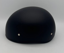 Daytona Skull Cap Helmet w/o Visor Dull Black...