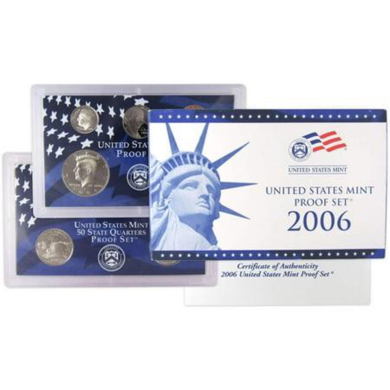 Blu Cladding 2006 Clad Proof Set U.S. Mint Original Government Packaging OGP ...
