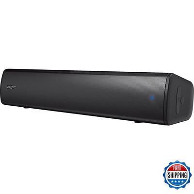Creative Stage Air V2 2.0 Portable Bluetooth Sound Bar Speaker - 10 W RMS - Blac