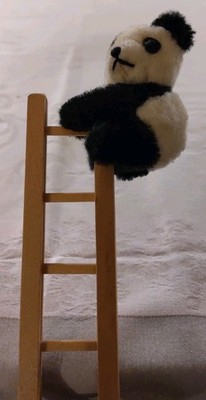 Pandabär Plüsch zum Festklammern