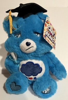 2026 Care Bears Graduation ~ Grumpy Bear with Cap & Diploma ~ 8'' Plush ~ NEW